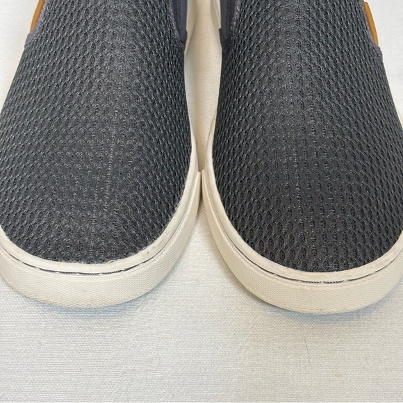 OluKai Pehuea Women’s Breathable Slip-On Sneaker Shoes-Charcoal Gray-Women 8.5 - Picture 2 of 10